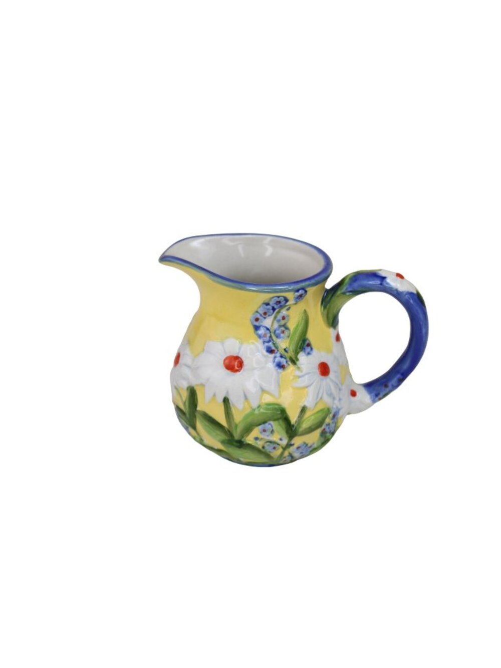 Temptations Figural Floral Daisy Creamer Small Pitcher 90920